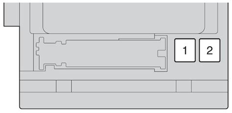 toyota highlander hybrid  fuse box diagram auto genius