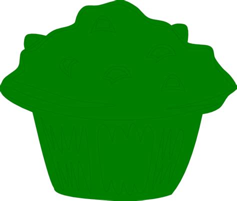 green muffin clip art  clkercom vector clip art  royalty  public domain