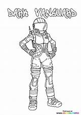 Fortnite Vanguard Pelly Raider Nosed sketch template