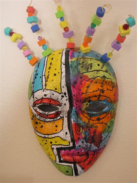art picasso masks art project