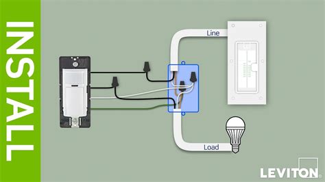 motion sensor switch wiring diagram printable form templates  letter