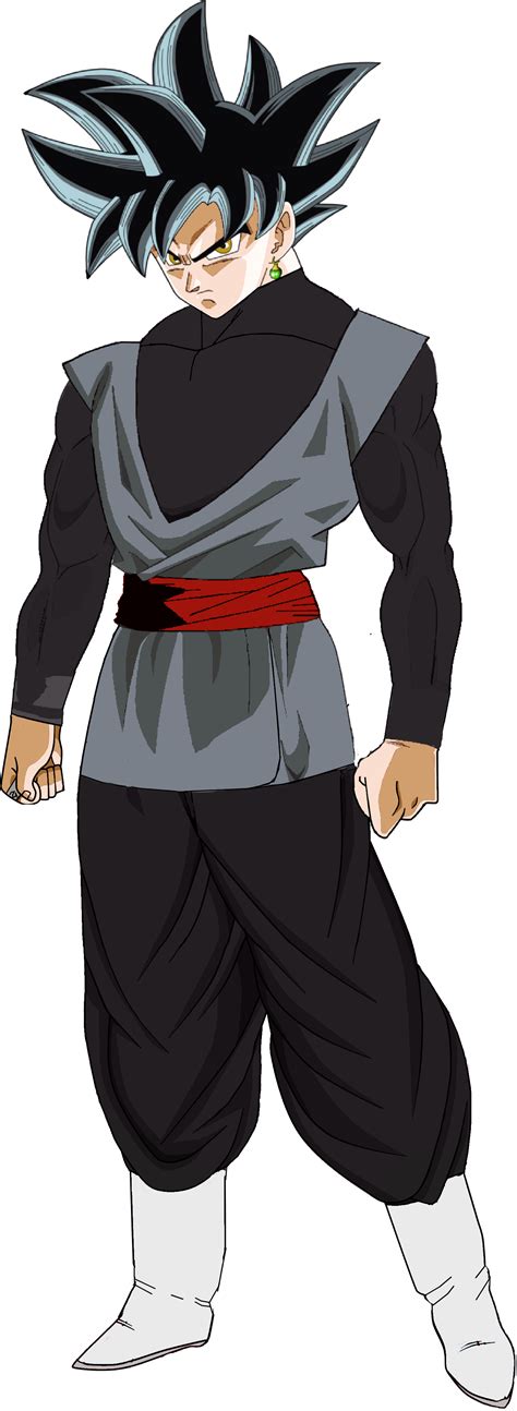 black goku ultra instinct png  davidbksandrade  deviantart