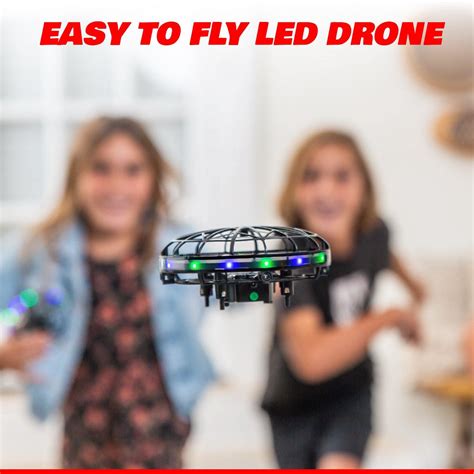 scoot hand drone  led lights force rc forcerc