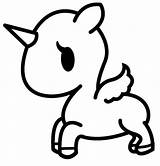 Tokidoki Coloring Pages Unicorno Unicorn Az Everything Base Comments Choose Board Coloringhome sketch template