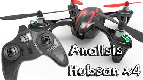 analisis drone hubsan  hc en espanol mejor mini drones  camara calidad precio youtube