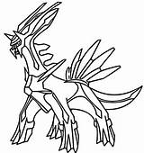 Dialga Kleurplaten Pokémon Ausmalen Arceus Mewtwo Oh sketch template