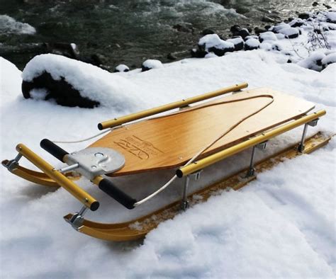 alpine classic snow sled