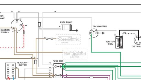 wiring diagram  tachometer mgc forum  mg experience