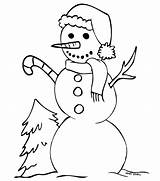 Snowman Coloring Preschool Pages Blank Printable Color Tags Printablee Name Via Getdrawings Getcolorings sketch template