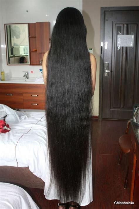 pin on cheveux très long