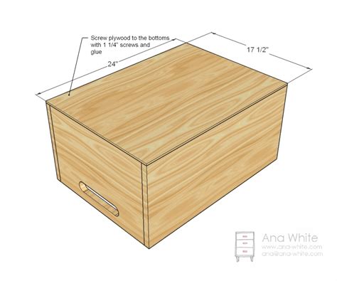 plans to make a wooden toy chest