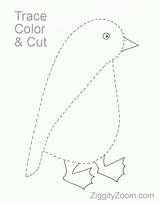 Penguin Preschoolers Worksheet sketch template