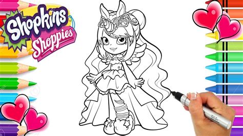 shopkins coloring pages videos shopkins strawberry kiss