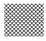 Scales Fish Dxf Shingle Scallops Shingles Digger sketch template