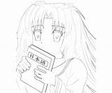 Clannad Ichinose Kotomi Book Coloring Pages Another sketch template