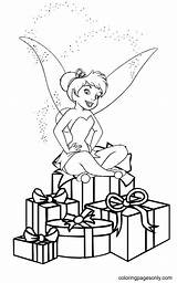 Tinkerbell Tinker Adults sketch template