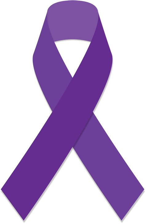 purple ribbon vector  clipart