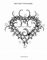 Tattoo Hearts Coloring Pages Flowers Designs Stars Animals Tattoos Tattoomagz Posted sketch template