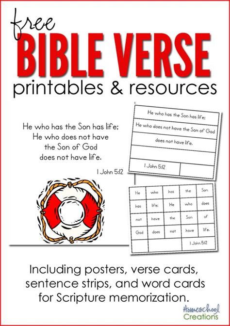 preschool bible verse printables teaching gods word homeschool