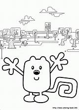 Wow Coloring Wubbzy Pages Printable Popular sketch template