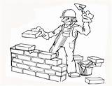 Coloring Construction Clipart Worker Pages Build Wall Lego Builders Kids Worksheets Builds Colouring Cartoon Cliparts Clipground Abs Für Site Choose sketch template