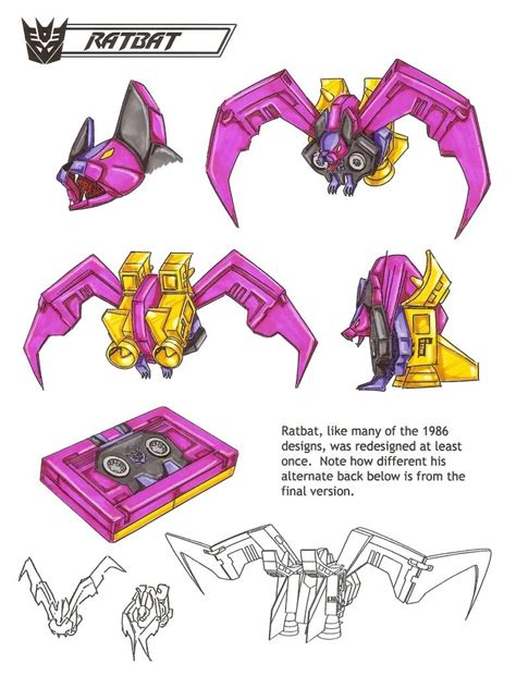 Ratbat Transformers Decepticons Transformers