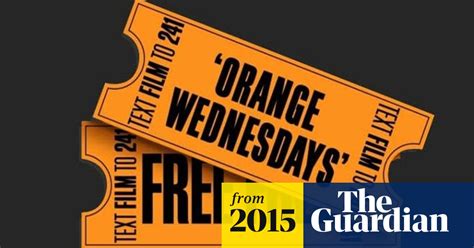 orange wednesdays final reel for popular two for one cinema ticket