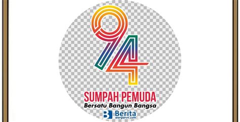 Logo Hari Sumpah Pemuda 2022 Ke 74 Tahun Unduh Format Png