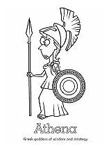 Athena Mythology Goddesses sketch template