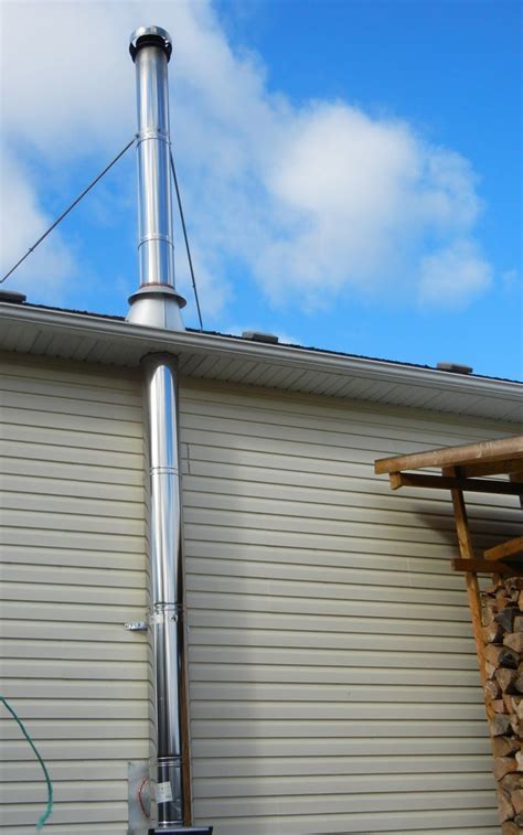 How To Install Wood Stove Pipe Through Metal Roof Unugtp