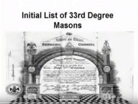 degree mason list  christ  time ministries