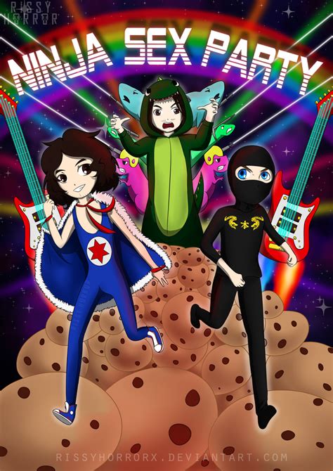 ninja sex party by rissyhorrorx on deviantart