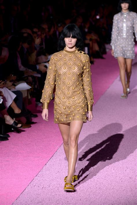 Kendall Jenner On The Runway Of Marc Jacobs Fashion Show