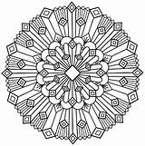 Coloring Mandala Pages Mandalas Printable Deco Simple Easy Drawing Patterns Geometric Adults Colouring Adult Pattern Tattoo Print Abstract Grown Celtic sketch template