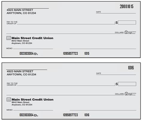 blank checks  shown    amount