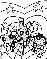 Coloring Pages Girls Powerpuff 90s Power Ppg Puff Cartoons Book Color Cartoon Kids Printable Print Colouring Halloween Books Super Library sketch template