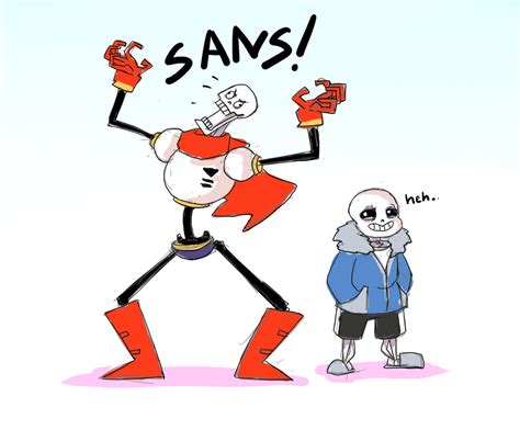 papyrus and sans by luludig on deviantart