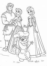 Coloring Frozen Pages Printable Sheets Kids Print Colouring Sheet Elsa Disney Anna Para Olaf Colorir Kristoff Birthday Happy Imprimir Book sketch template