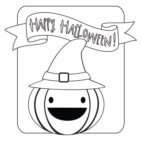 halloween pumpkin coloring page babadoodle