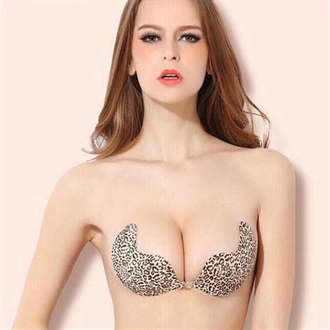 2017 newest super hot women push up silicone self adhesive sexy bras