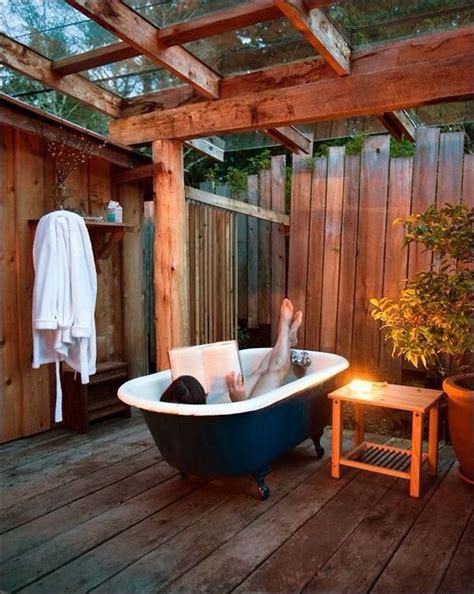 outdoor bathrooms that emanate relaxation