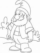 Gnome Coloring Pages Gnomes Garden Printable Kids Lost Him Could Way Help His Template Color Getcolorings Popular Wonder sketch template