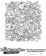 Land Before Time Coloring Pages Printable Sweeps4bloggers Colouring Dinosaur sketch template