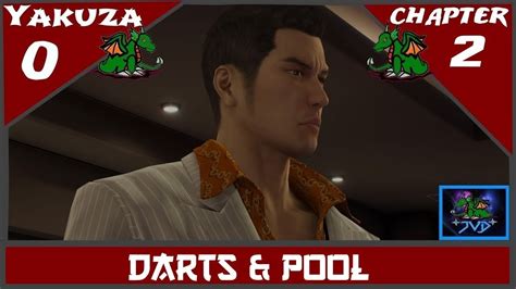 yakuza  walkthrough chapter  darts pool walkthrough part  youtube
