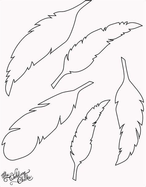 printable feather template  letagcoe feather template paper