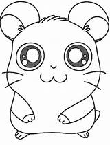 Hamster Schattige Hamtaro Compassion 출처 Uitprinten Downloaden sketch template