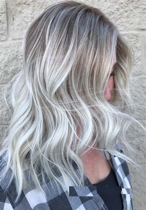 24 Platinum Blonde Hair Colors For Medium To Long Hair