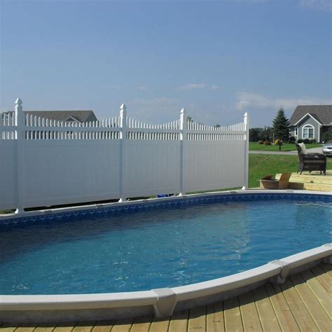 weatherables halifax  ft    ft  white vinyl privacy