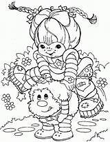 Coloring Pages Rainbow Bright Brite Kids Printable Color Sheets Colouring Cartoon Cartoons Online Disney Twink Cute Books Girls Print Adult sketch template