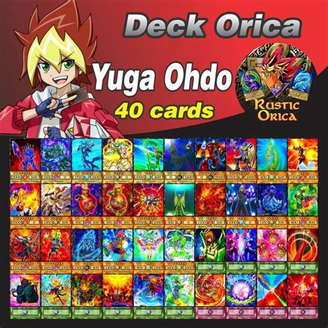 Yuga Ohdo Deck 40 Cards Orica Anime Or Tcg En Yugioh Sevens Yugioh